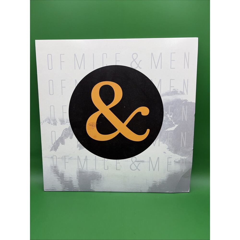 Of Mice & Men Self Titled Clear & Orange W/Black Splatter RARE LIMITED EDITION